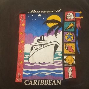 VINTAGE SEAWARD CARIBBEAN CRUISE TSHIRT